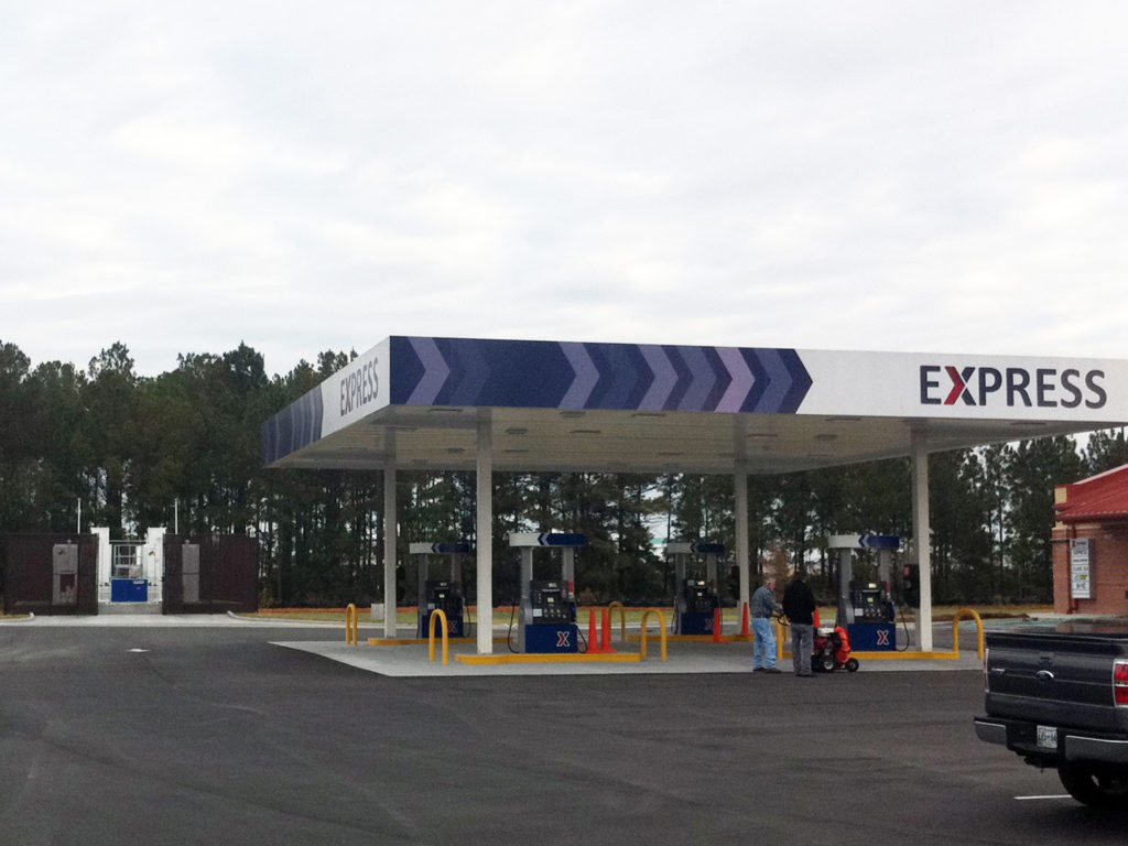 Army and Air Force Exchange Service (AAFES) Mini Mall and Gasoline Sales Facility